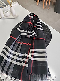 BURBERRY SAÇAKLI ŞAL