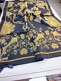ED Scarf Viskon Floş Şal
