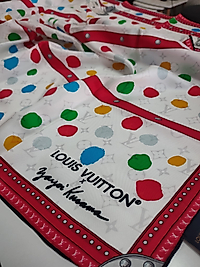 Louis Vuitton İthal Tivil İpek Eşarp